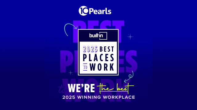 Built In Honors 10Pearls in Its Esteemed Best Places to Work in 2025