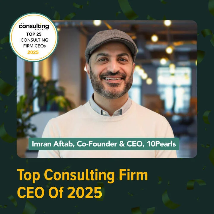 10Pearls recognized as a top consulting firm of 2025 by the consulting report 